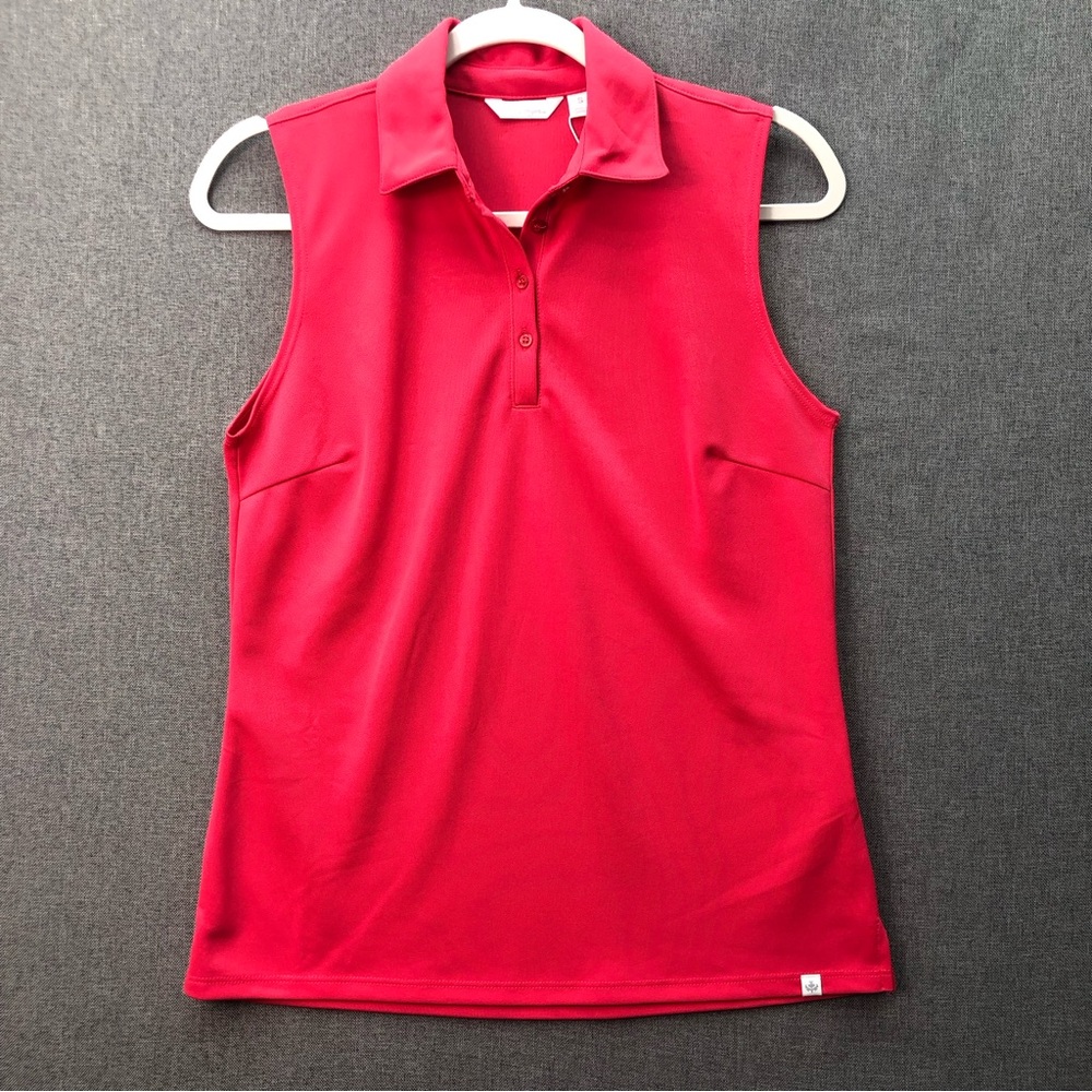Lady Hagen Women’s Pique Sleeveless Polo Size S